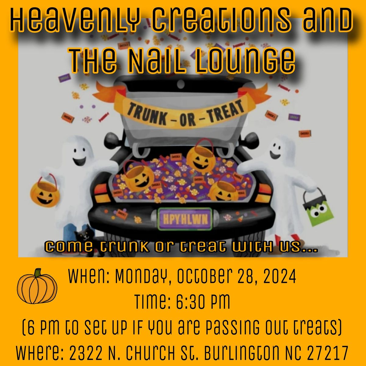 Halloween Fun with Heavenly Creations and The Nail Lounge