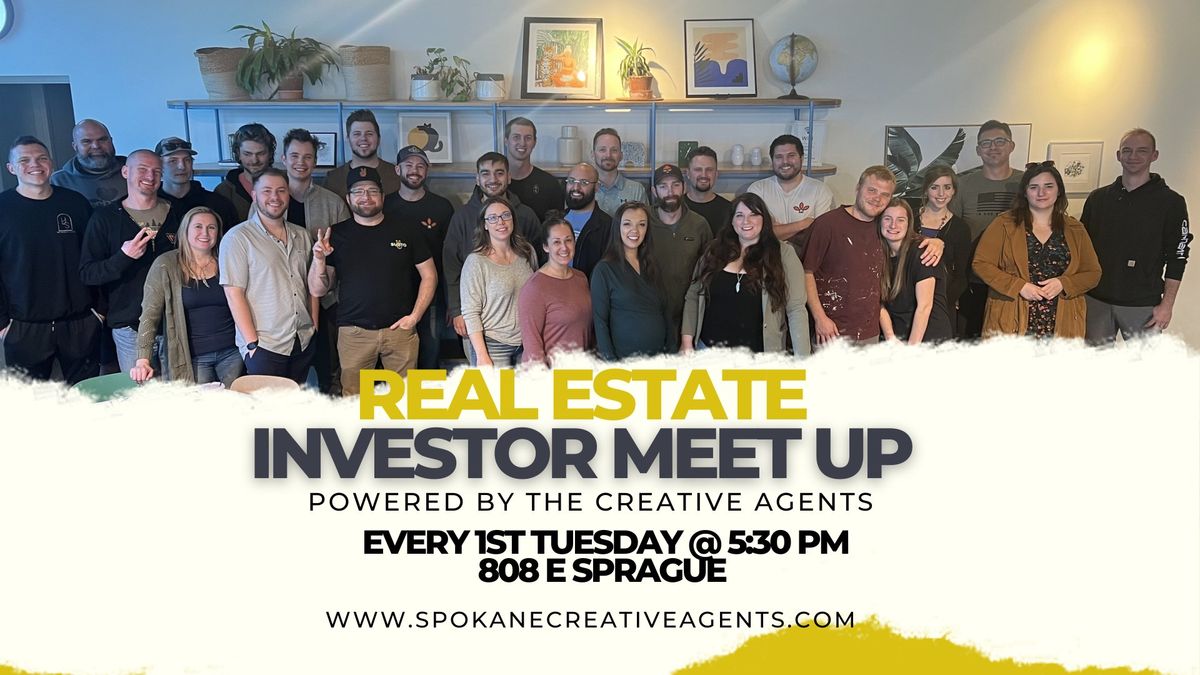 Spokane Real Estate Investor Monthly MeetUp With Guest Speaker + Networking