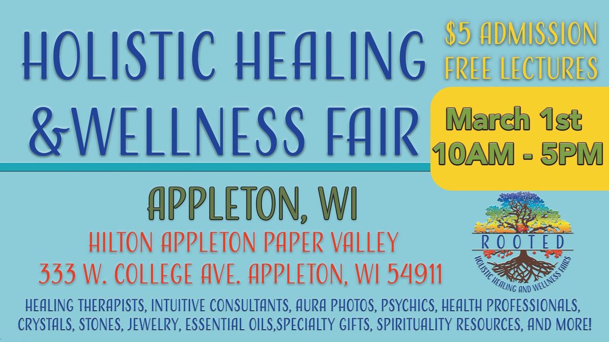 Holistic Healing & Wellness Fair- Appleton, WI 