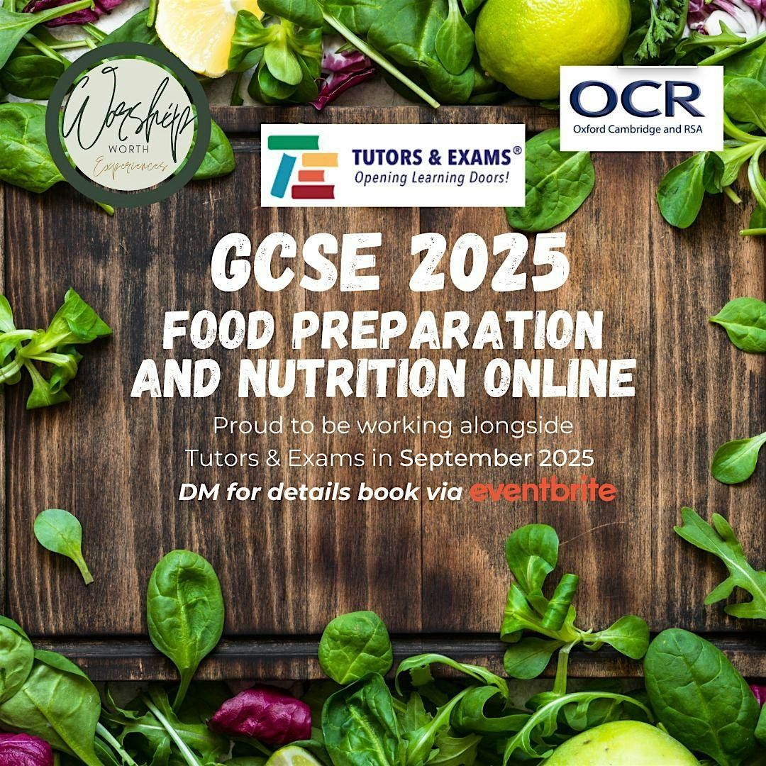 Food Preparation and Nutrition GCSE Termly September 2026