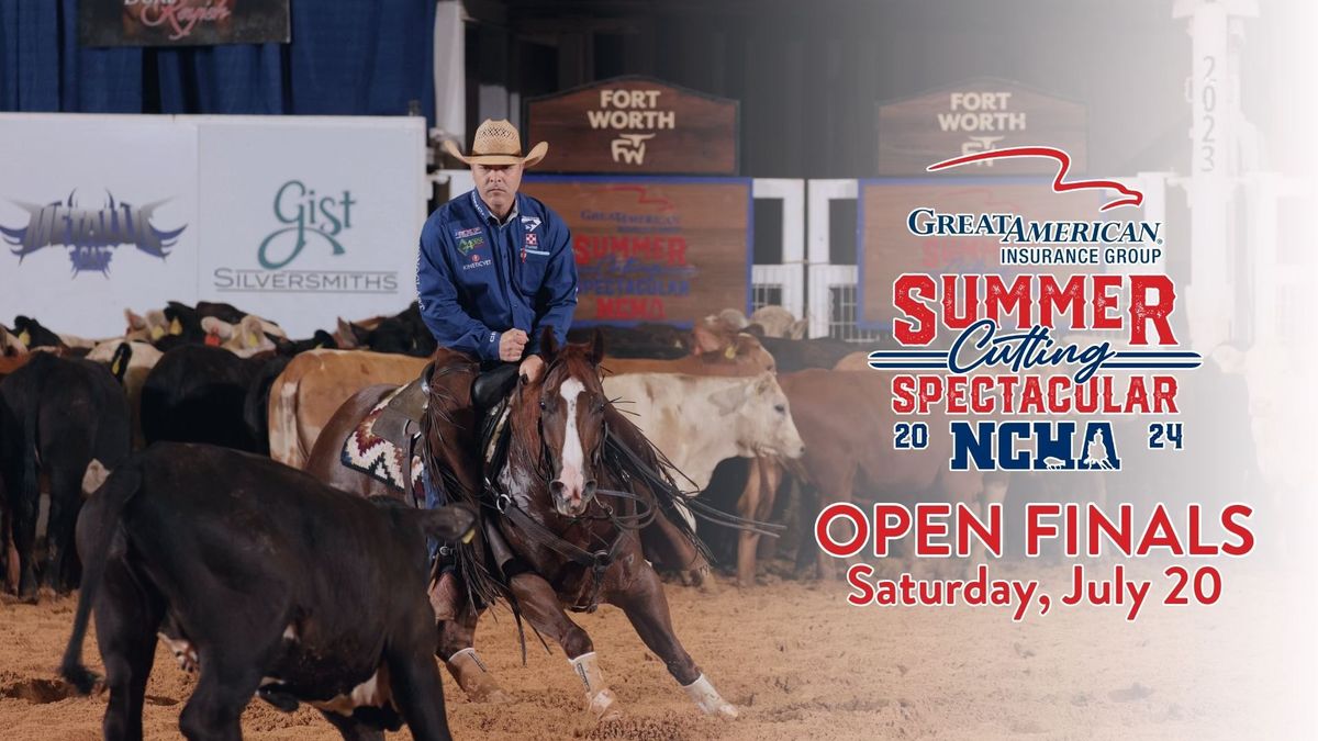 2024 NCHA Great American Insurance Group Summer Cutting Spectacular OPEN FINALS