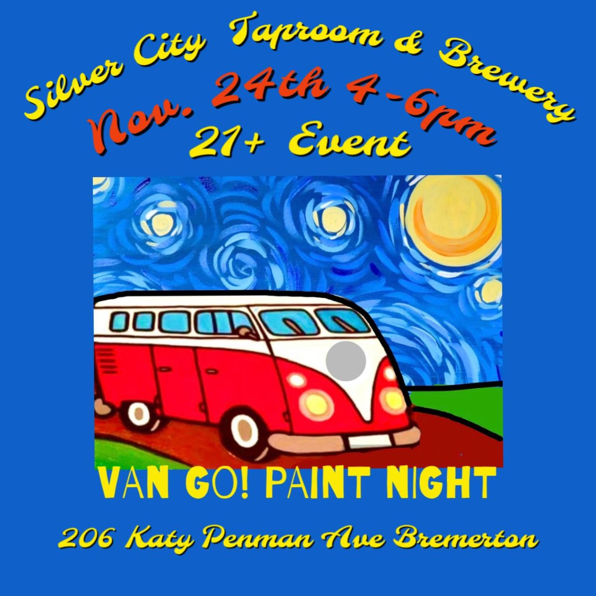 Van GO! Paint Night! 21+