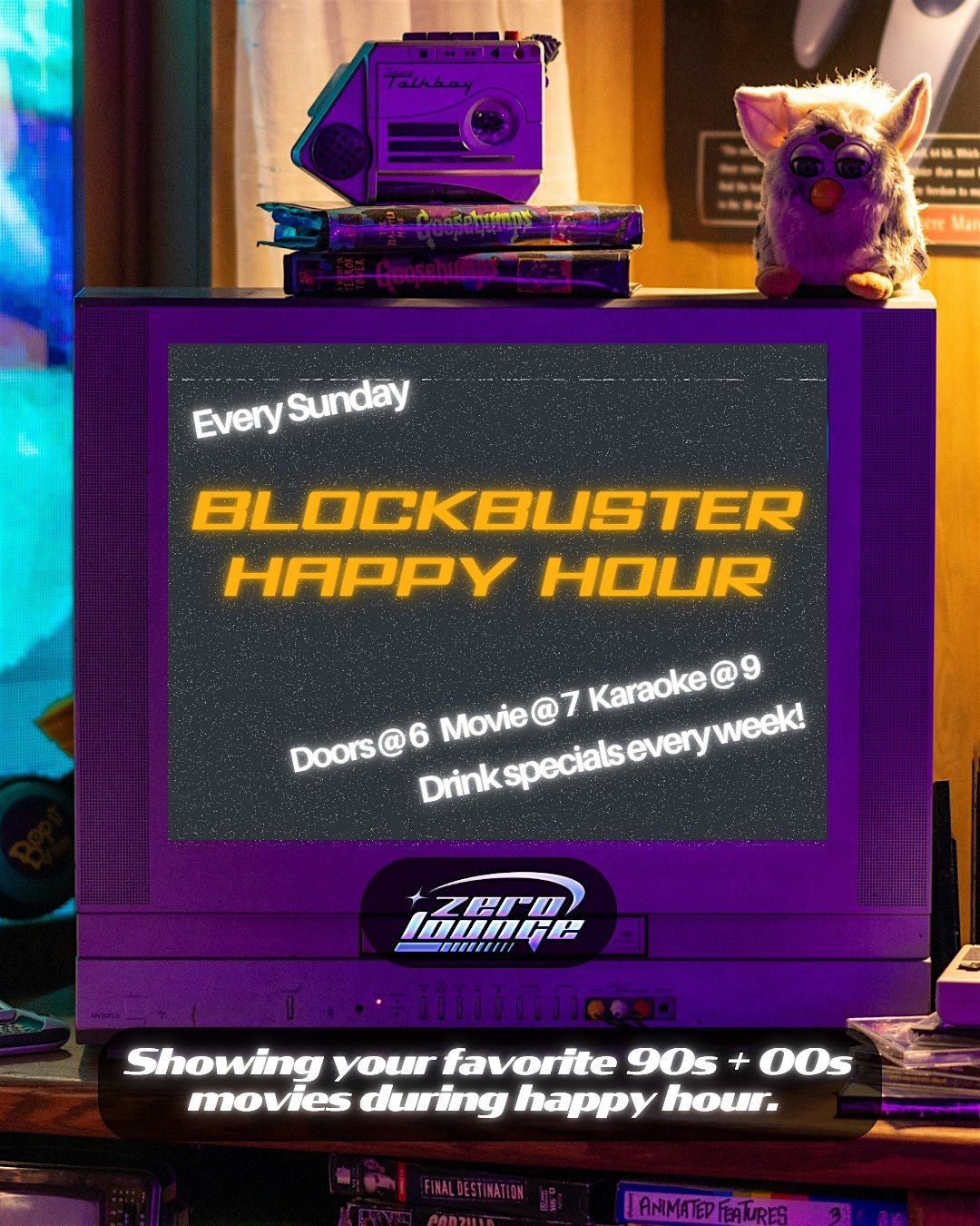 Blockbuster Happy Hour