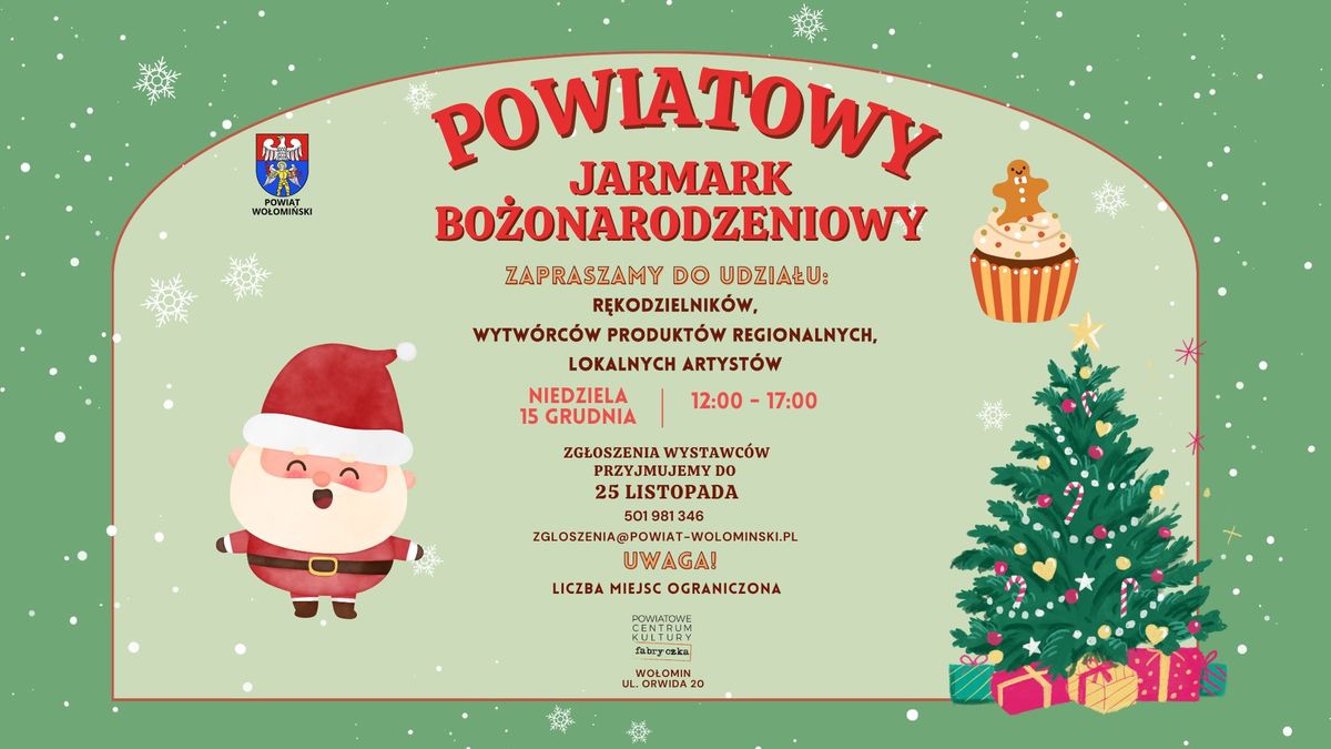 POWIATOWY JARMARK BO\u017bONARODZENIOWY