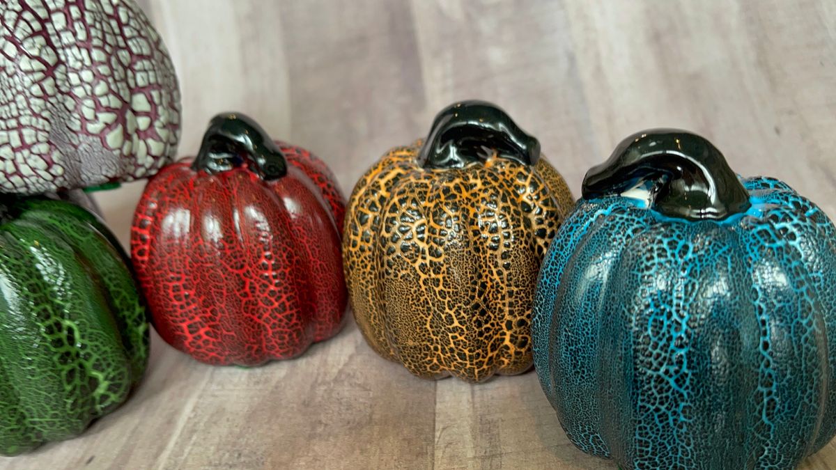 Adult Workshop- Cobblestone Pumpkins 