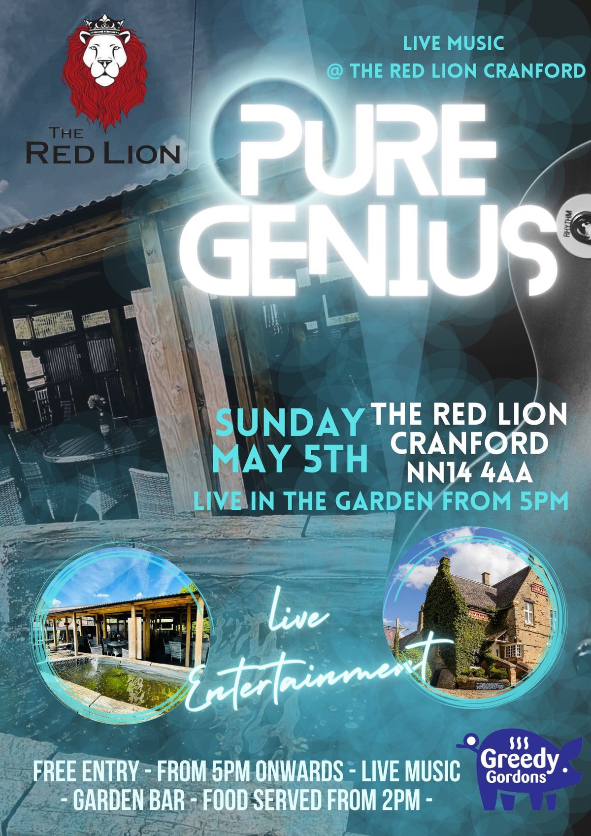 PG @ The Red Lion, Cranford