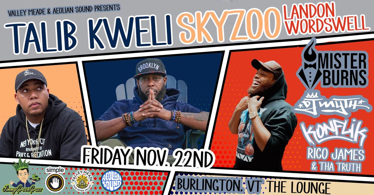 Talib Kweli at The Lounge at Nectar's (Formerly Metronome)