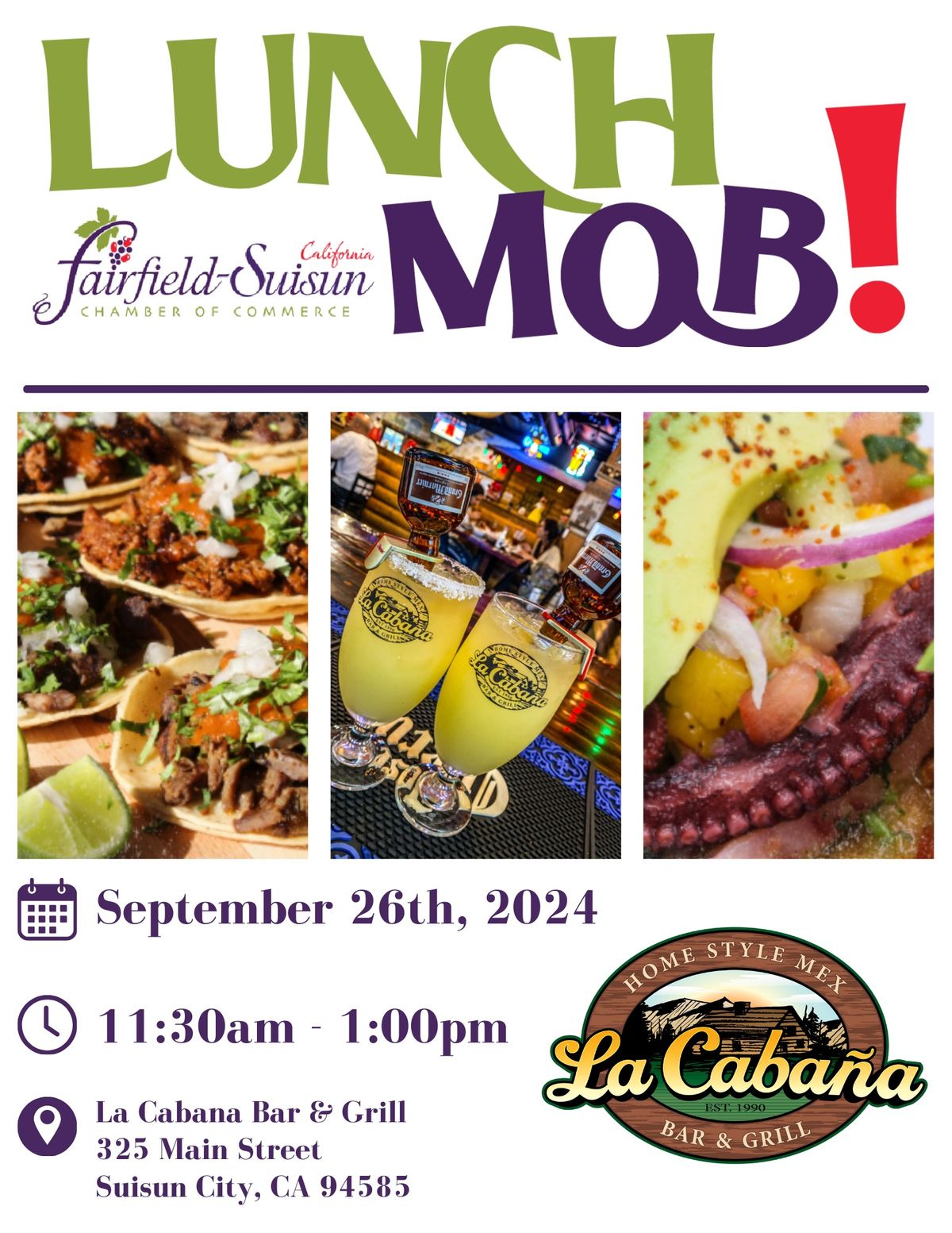 Lunch Mob at La Cabana Bar and Grill