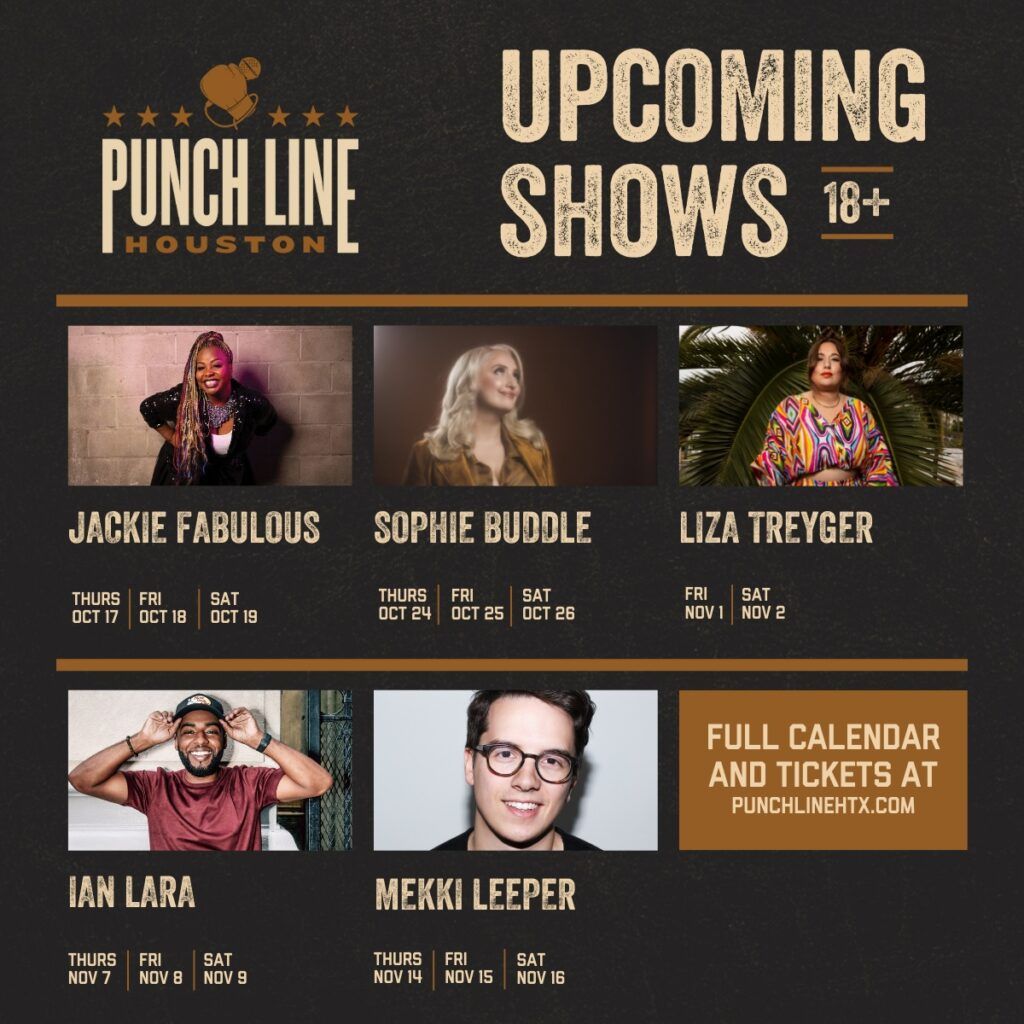 Sophie Buddle at Punch Line Houston