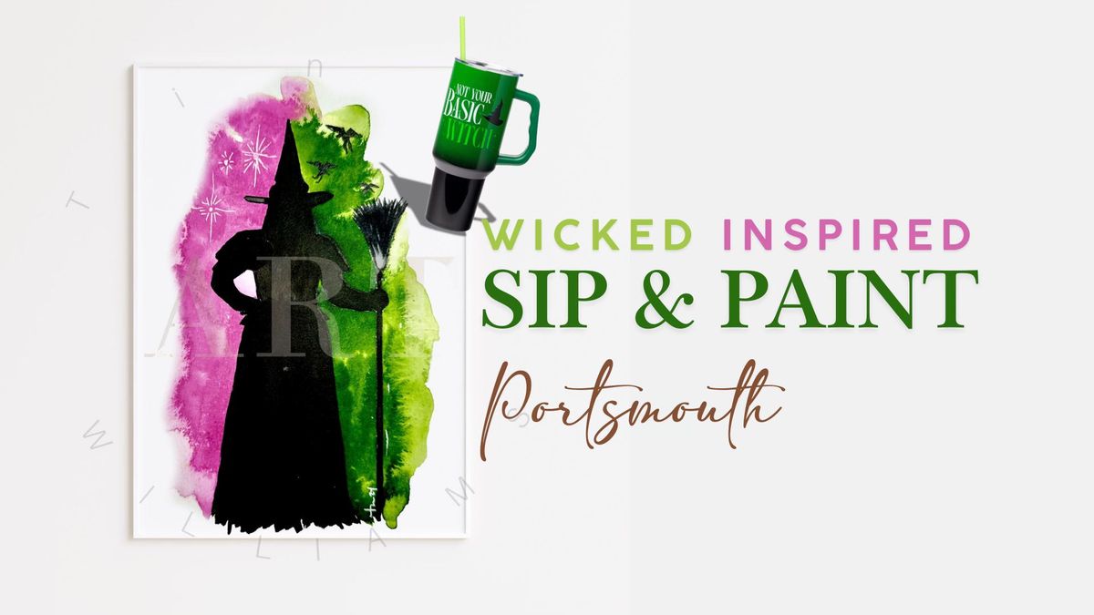 Wicked Inspired Sip & Paint | Holiday Inn Portsmouth