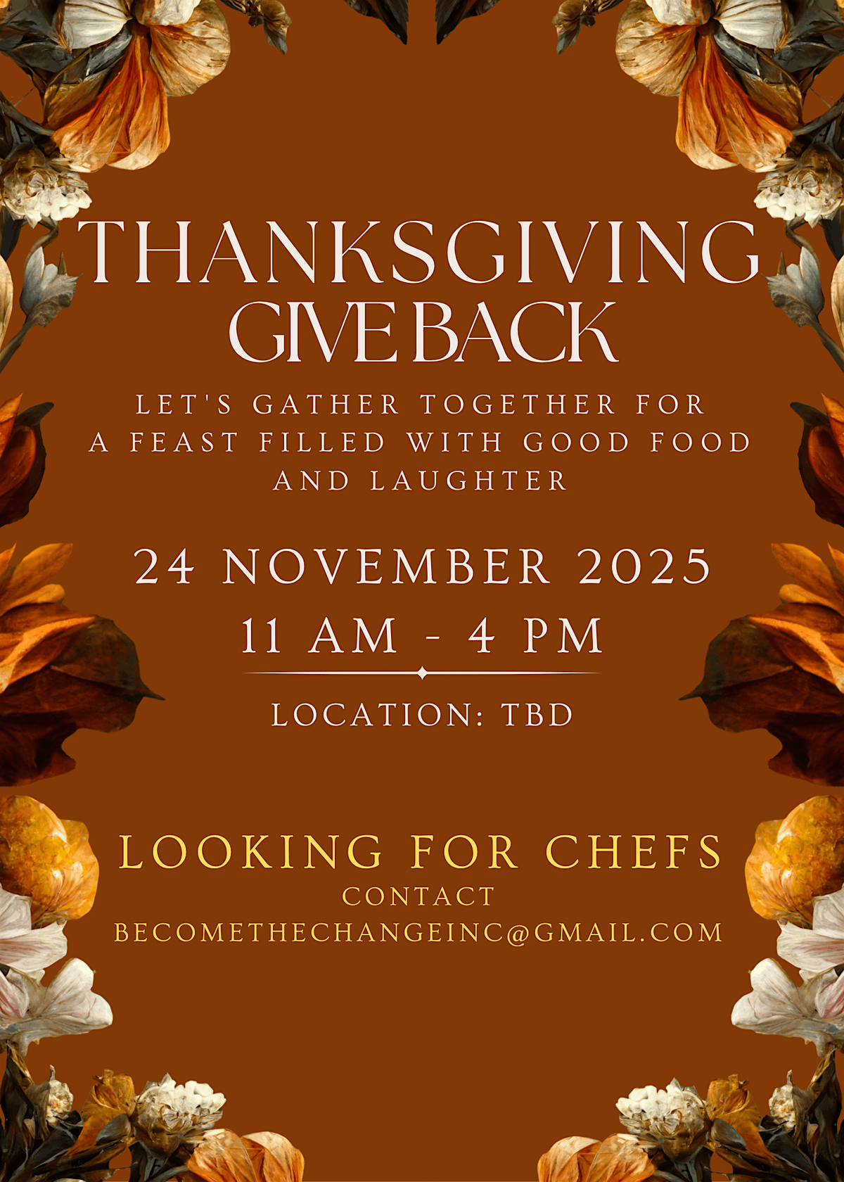 Thanksgiving Giveback