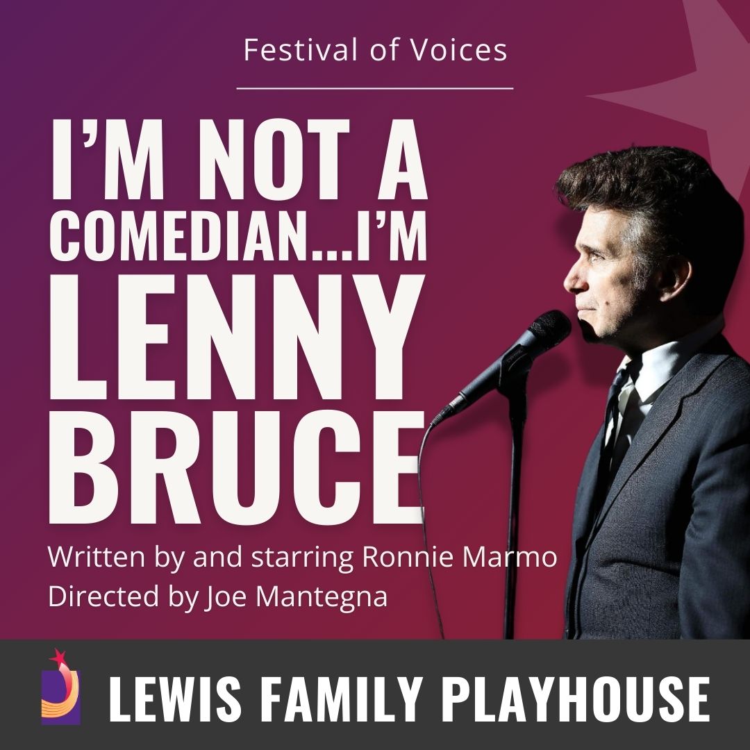 I'm Not A Comedian... I'm Lenny Bruce