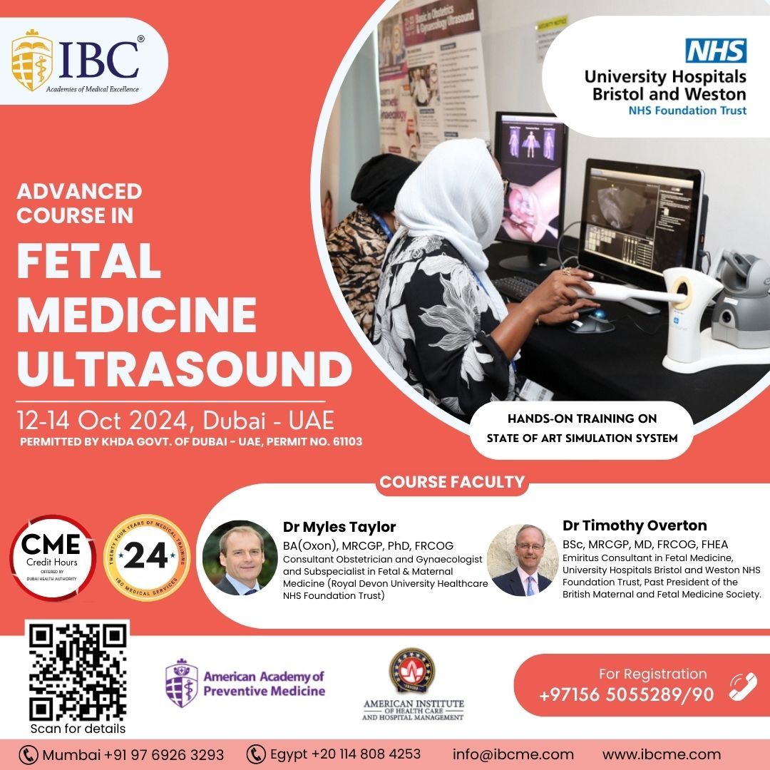 Enroll Now! Advanced Fetal Medicine Ultrasound Course