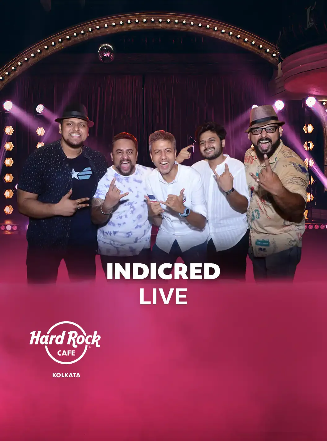 Indicred Music and Trending event Tickets Kolkata -