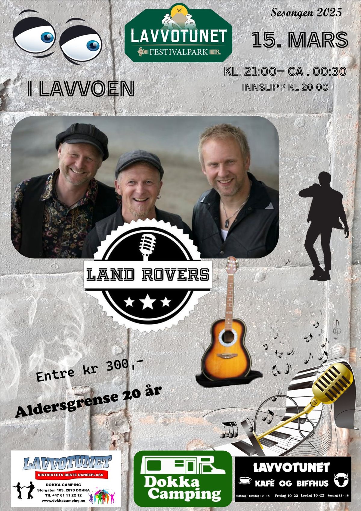 Land Rovers i Lavvoen