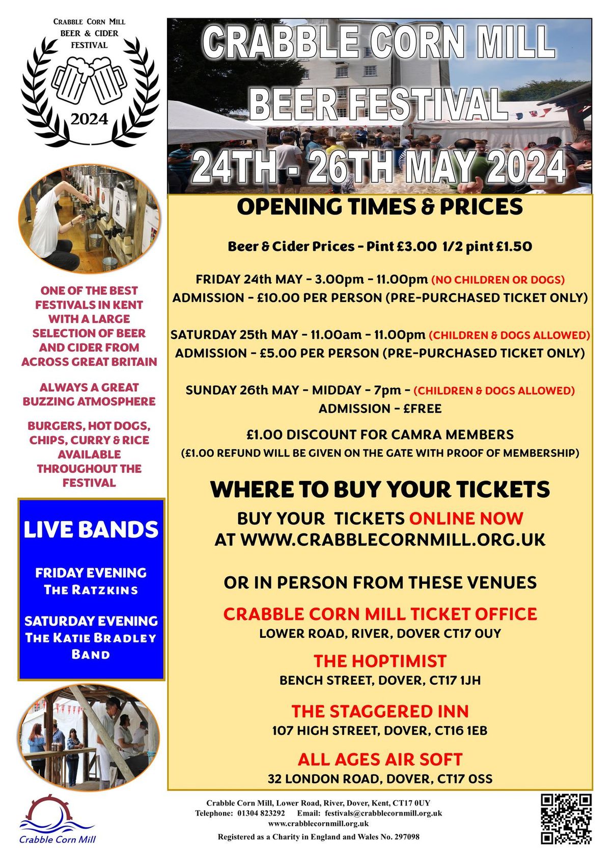 Crabble Corn Mill Beer Festival 2024 One Of The Best Festivals In Kent