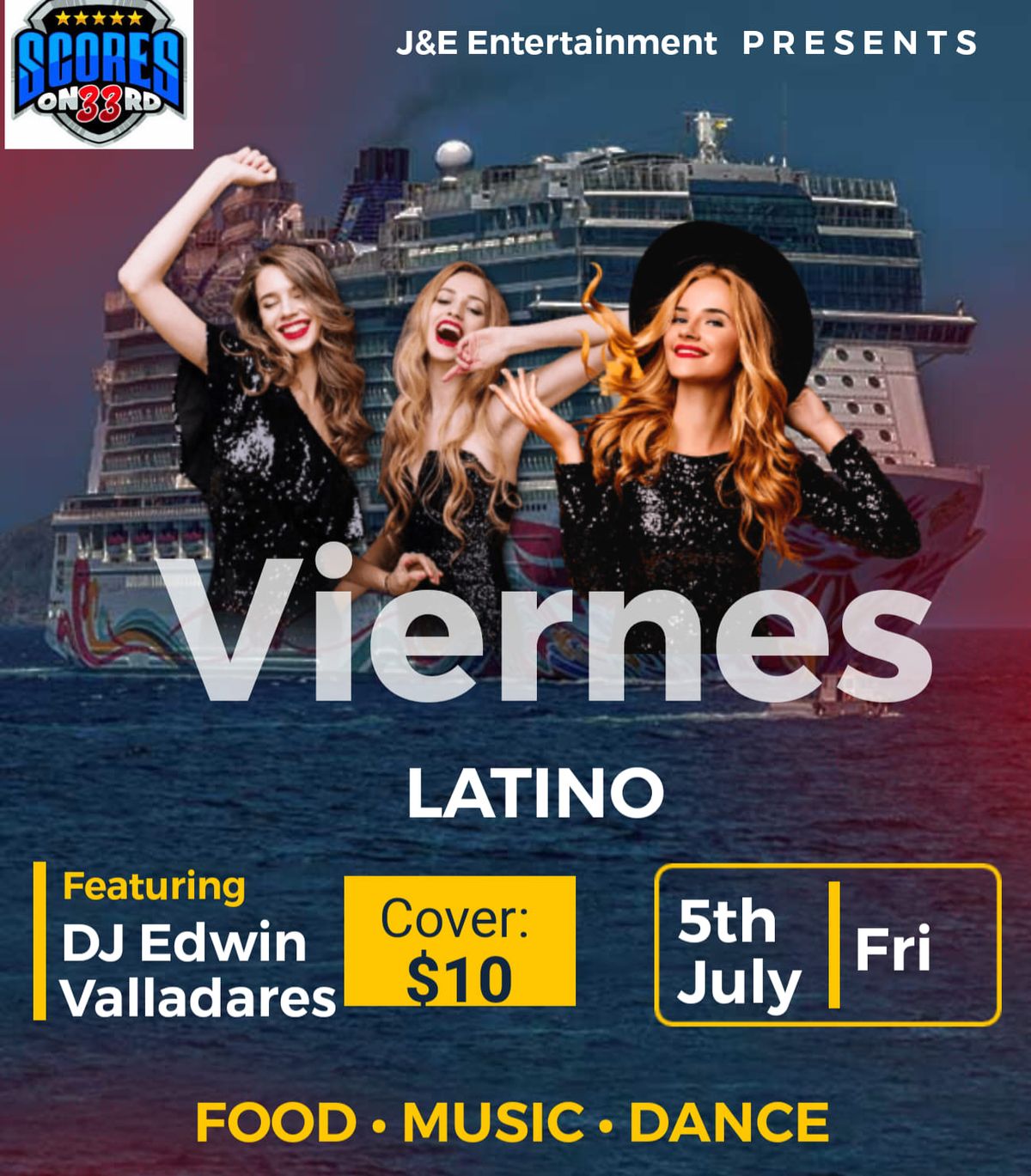 Viernes Latino @ Scores On 33rd