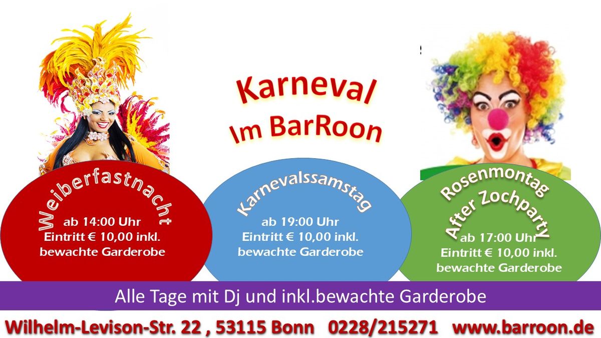 Karneval im BarRoon