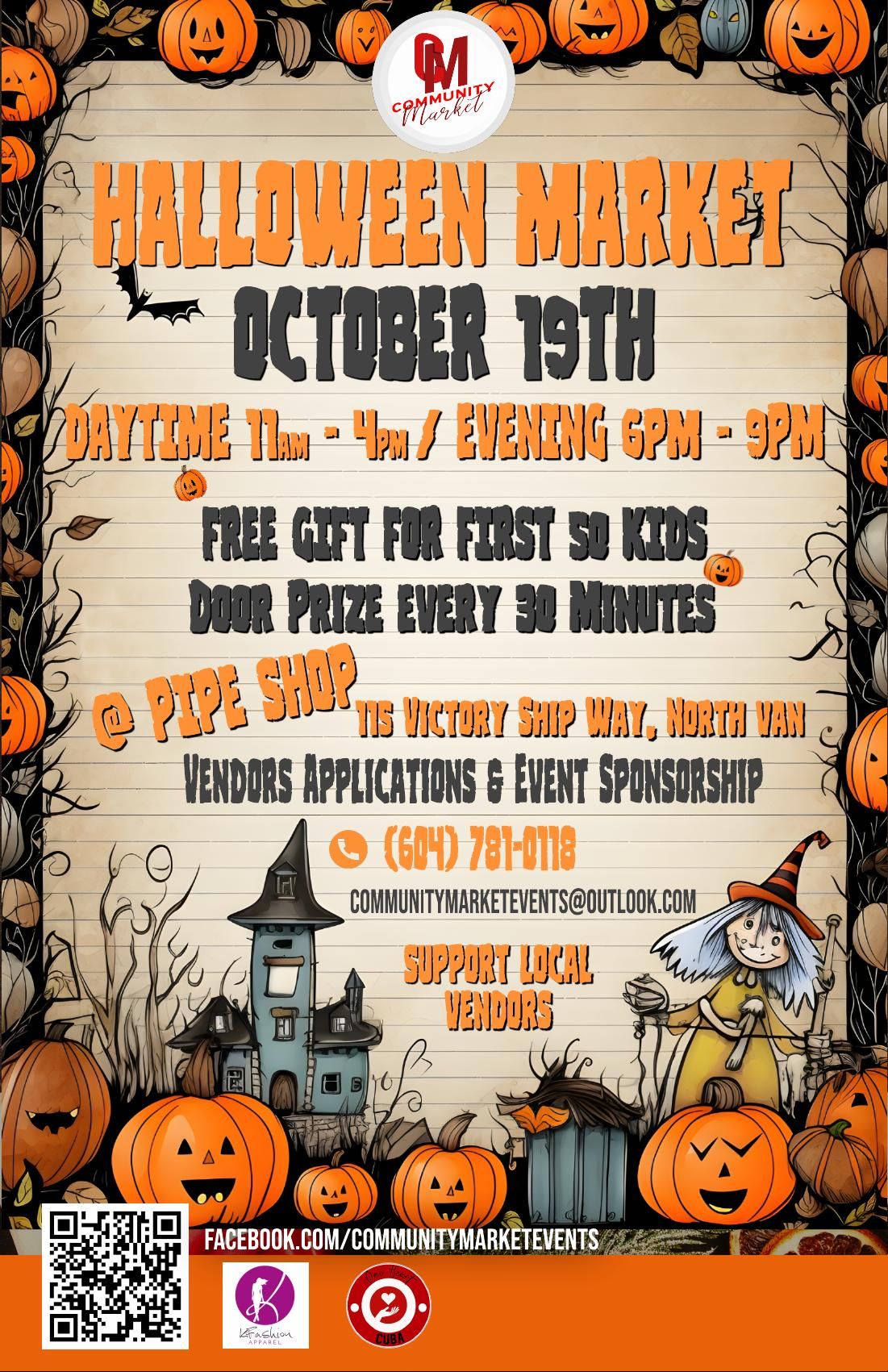 Halloween Market @ Pipe Shop