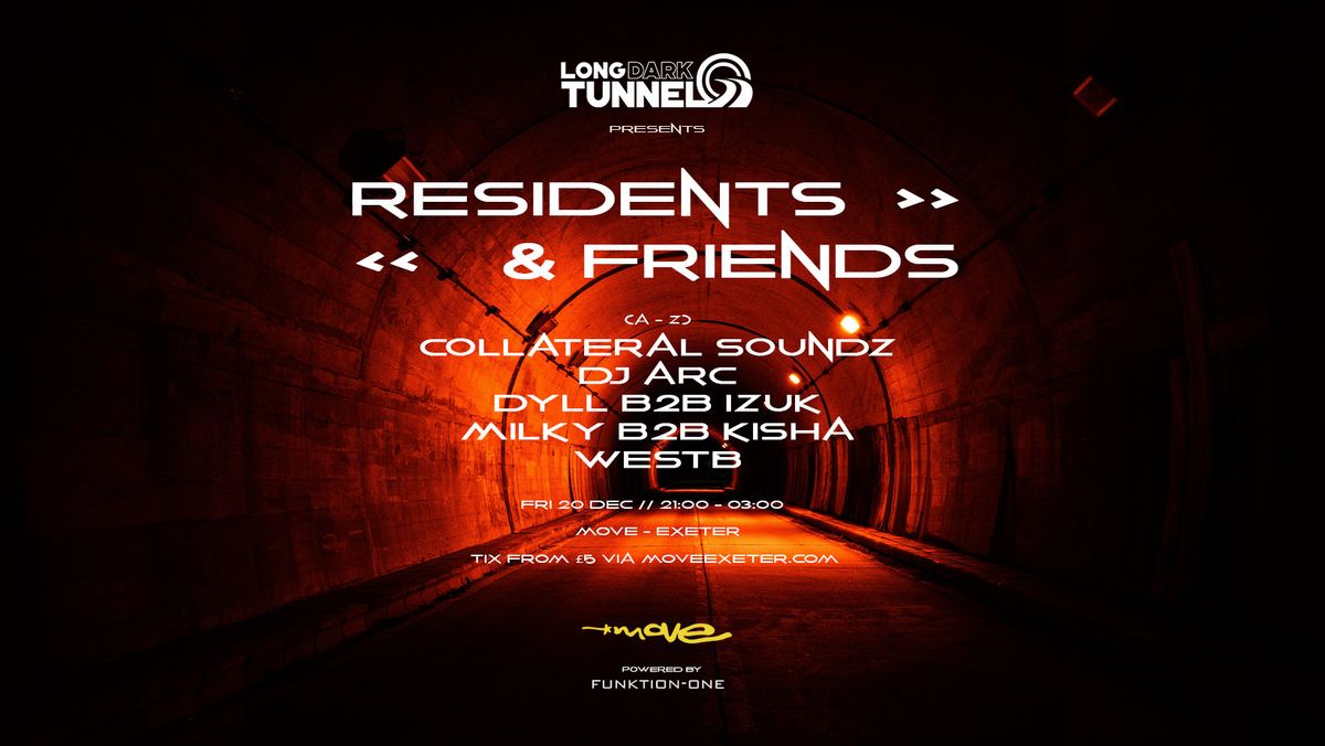 DNB - LONG DARK TUNNEL - FRI 20 DEC - MOVE - EXETER QUAY