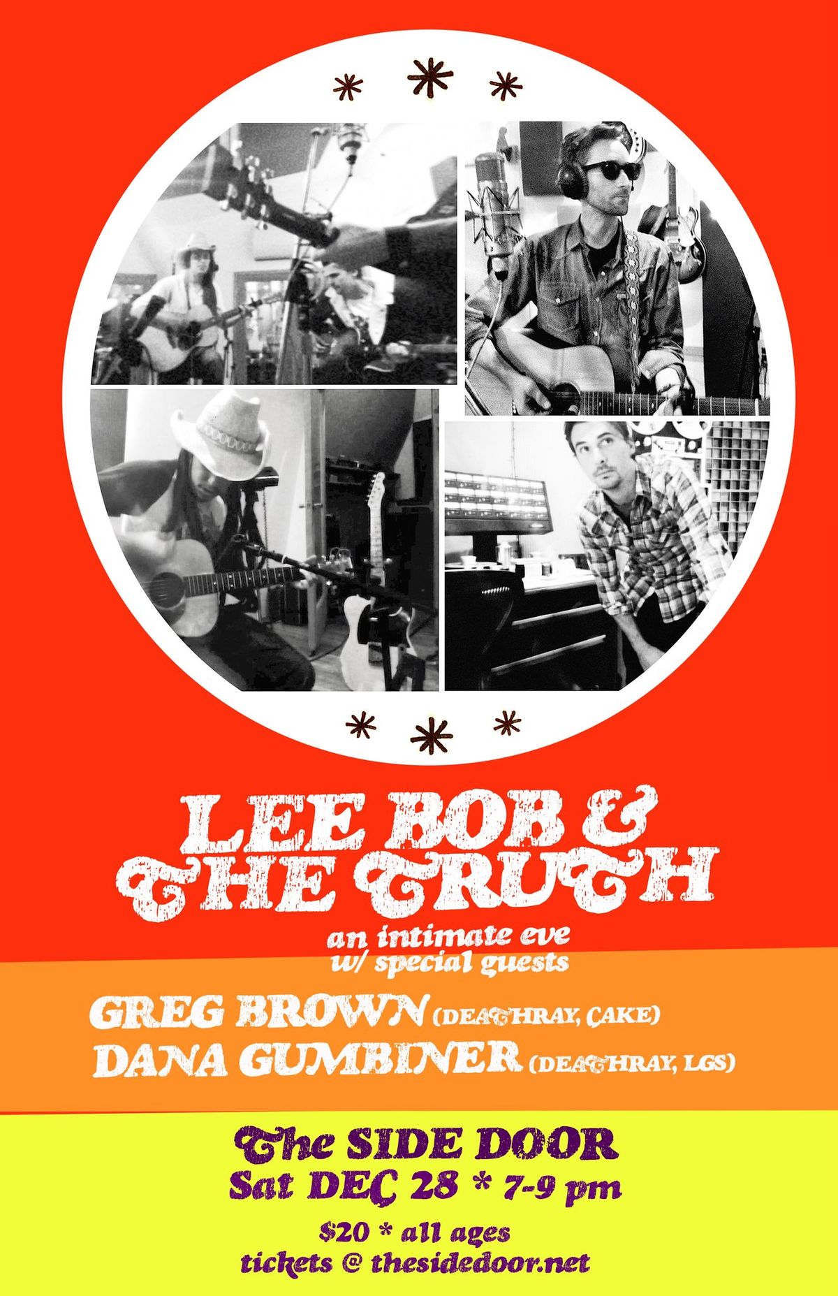 Lee Bob & The Truth ::  Greg Brown & Dana Gumbiner