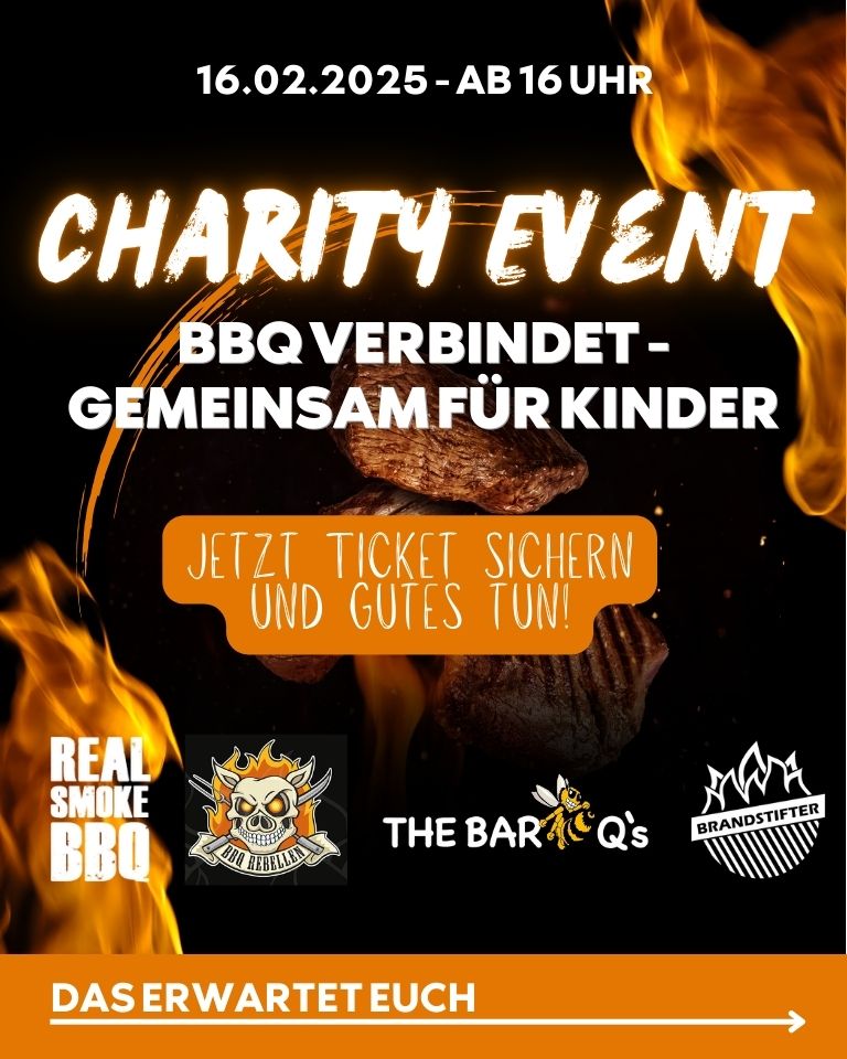 Charity BBQ - Gemeinsam f\u00fcr Kids