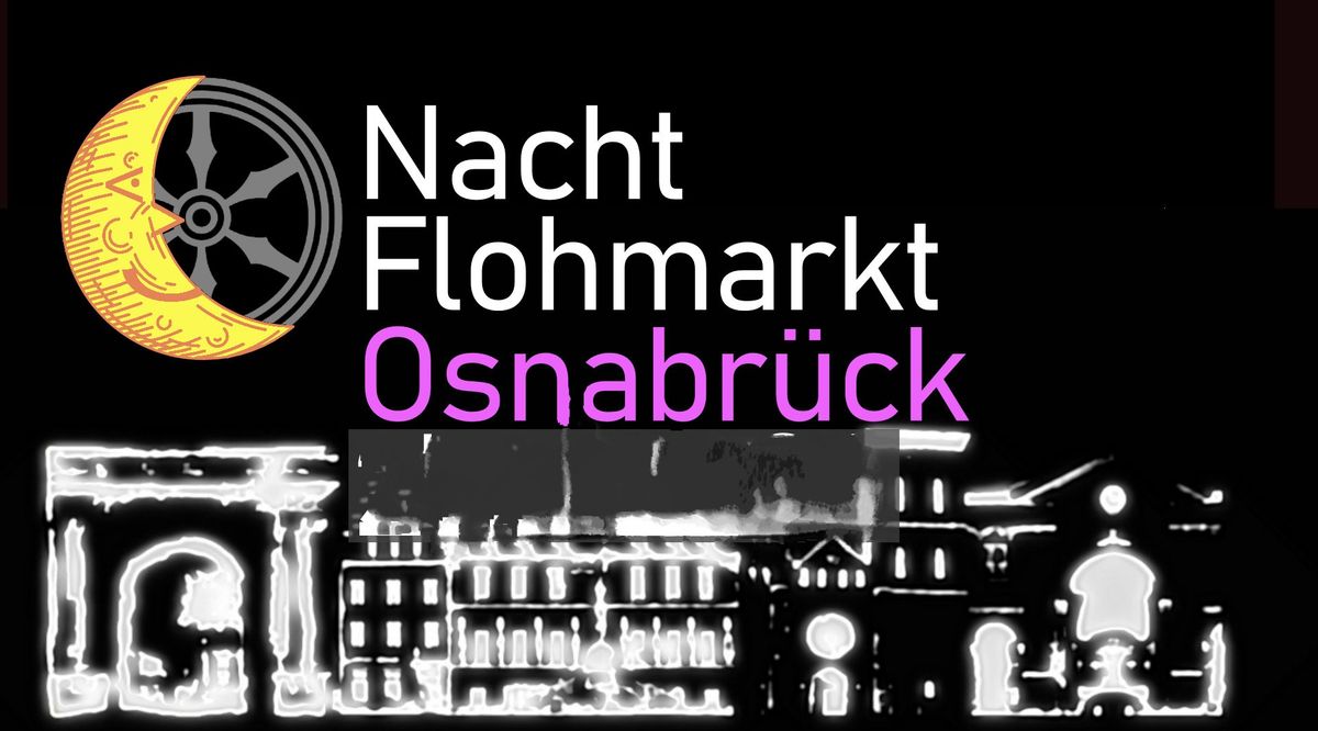 Nachtflohmarkt in Osnabr\u00fcck am Samstag dem 21. September 2024