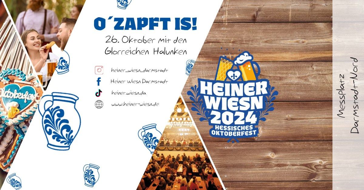 Heiner Wiesn mit den Glorreichen Halunken -  Oktoberfest Darmstadt