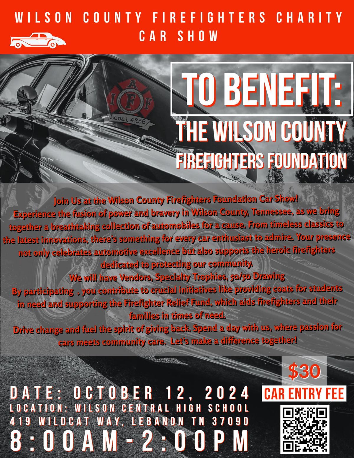 Wilson County Firefighters Car Show