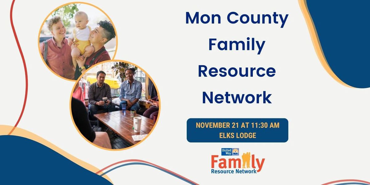 November Mon County Family Resource Network Meeting