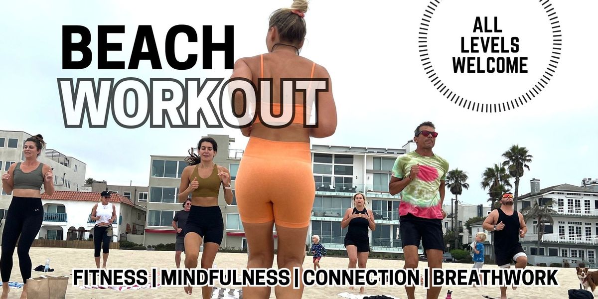 BEACH WORKOUT @Fit.With.Jasmine. All Levels welcome!