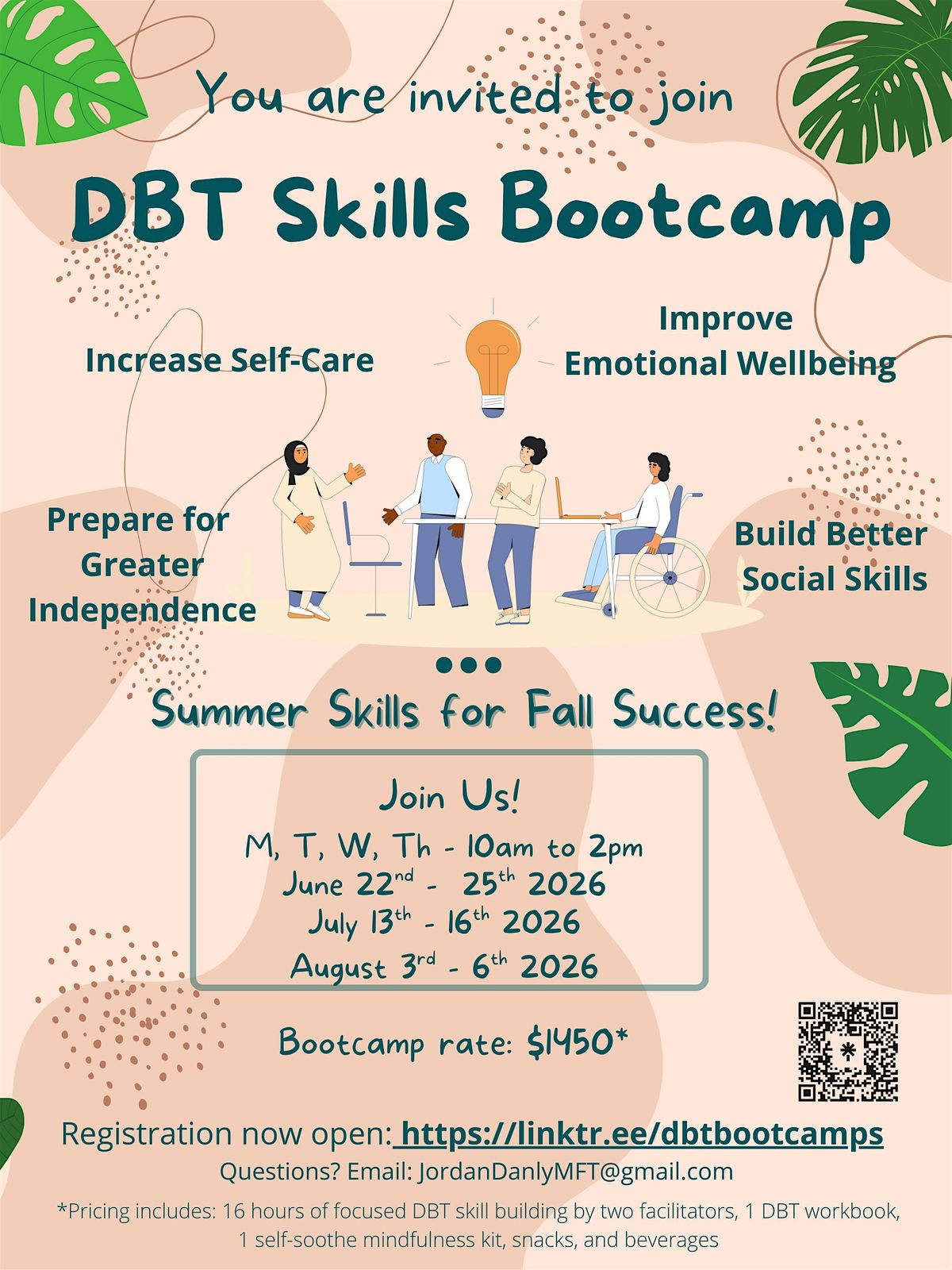 DBT Skills Boot Camp - June 22nd-25th 2006