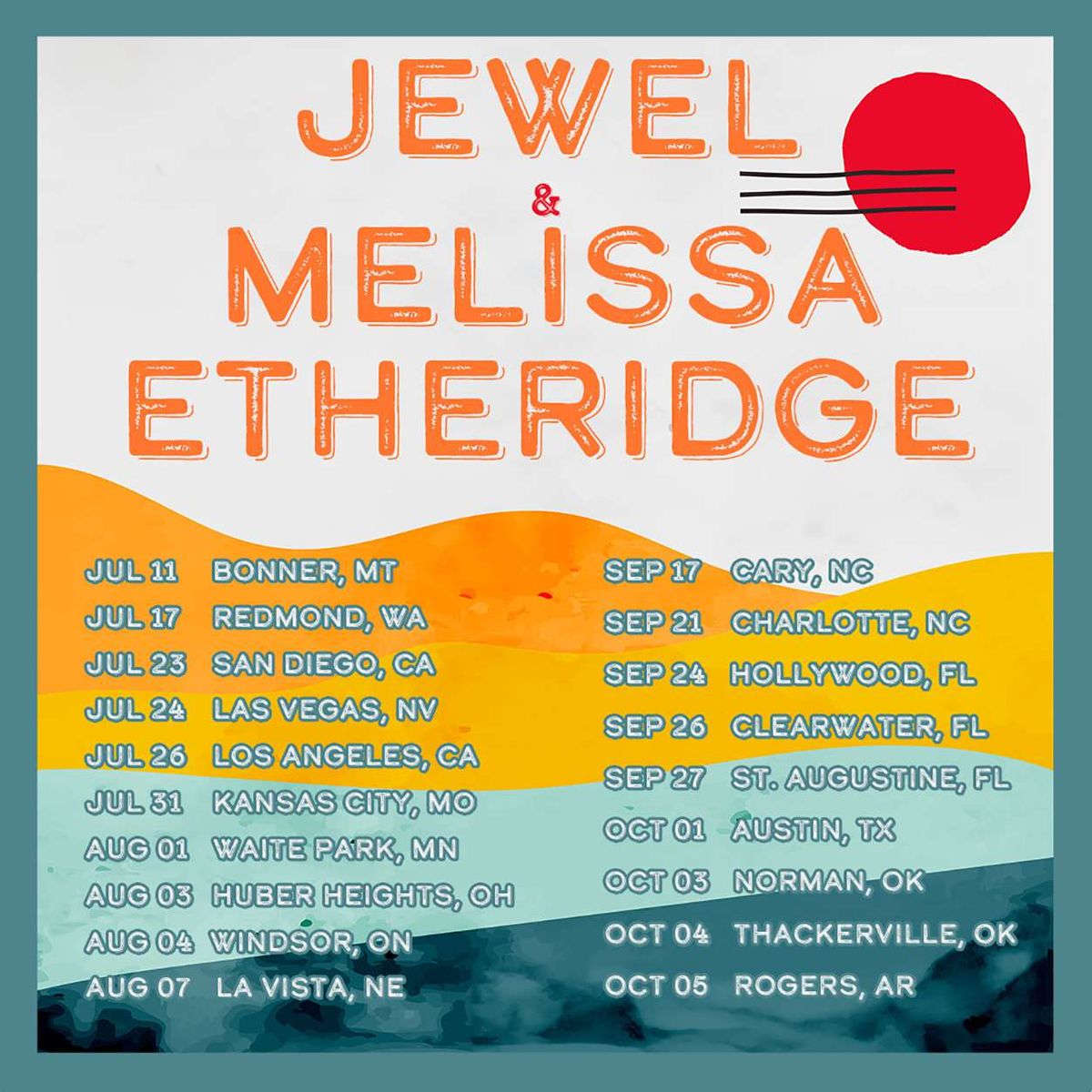 Jewel and Melissa Etheridge