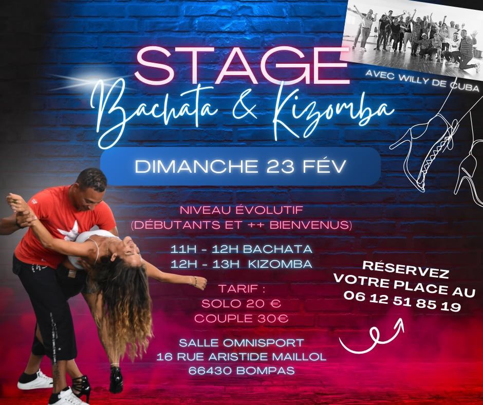 Stage bachata \/ Kizomba \u00c9volution 