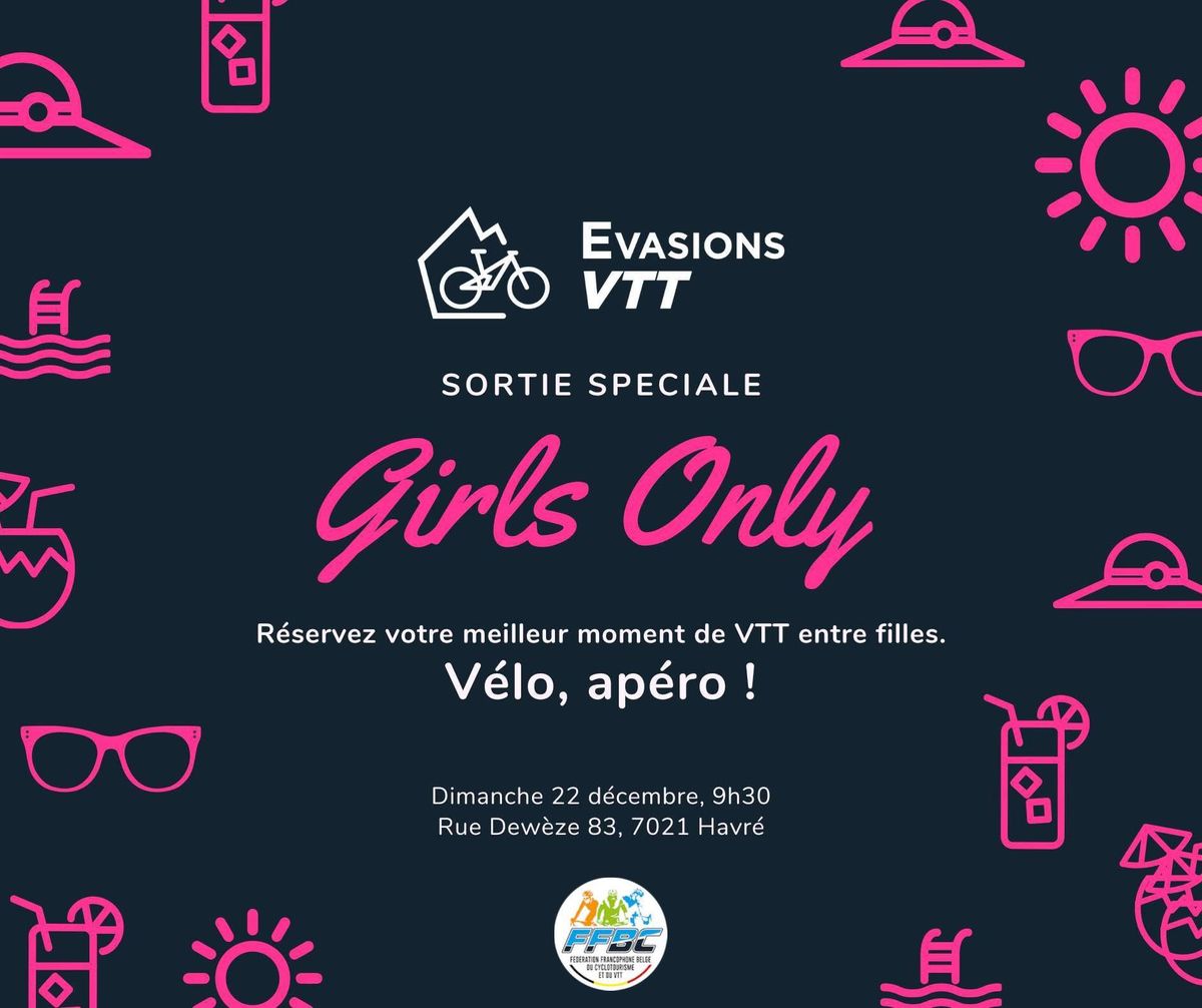 Sortie v\u00e9lo GIRLS ONLY \ud83d\udc95