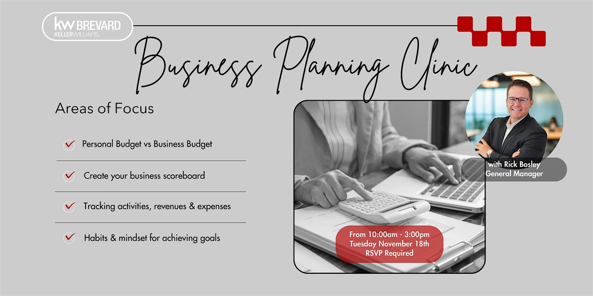 2026 Business Planning Clinic