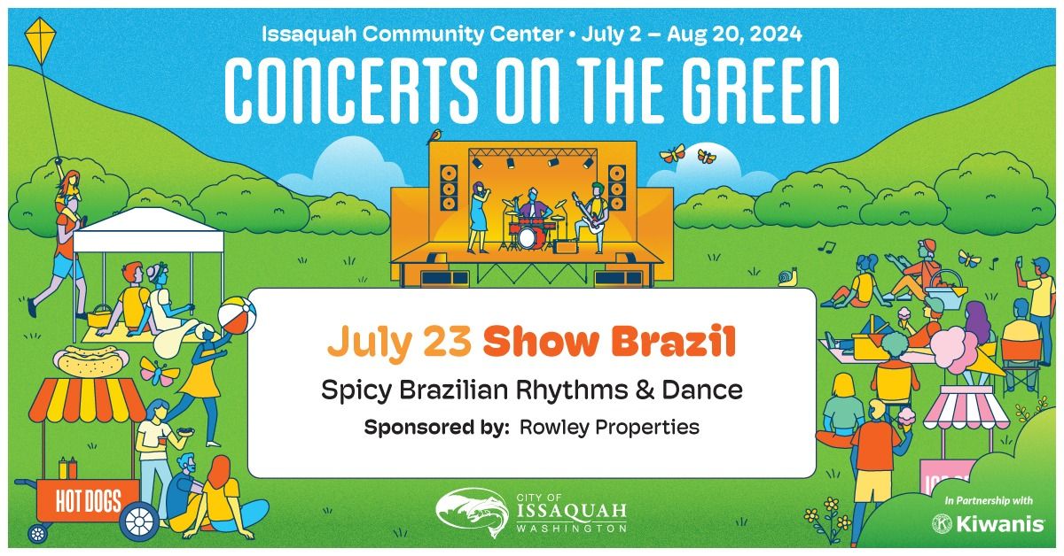 Concerts on the Green: Show Brazil