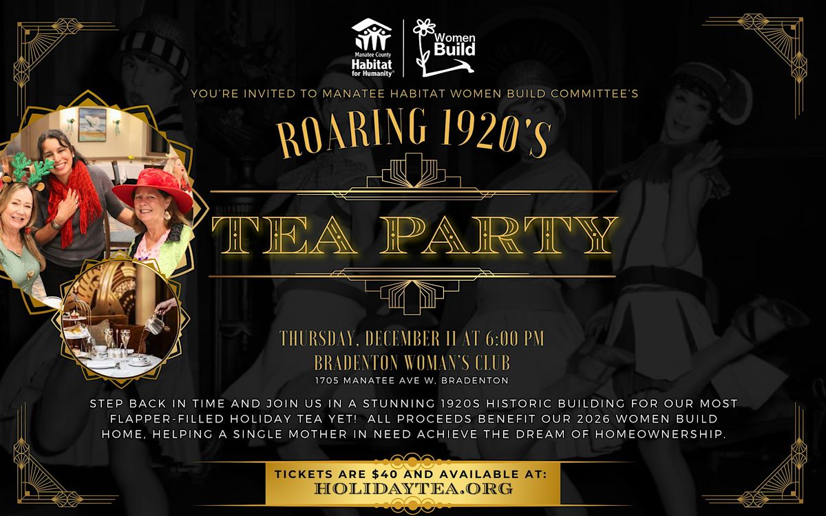 Roaring 1920s Holiday Tea Party