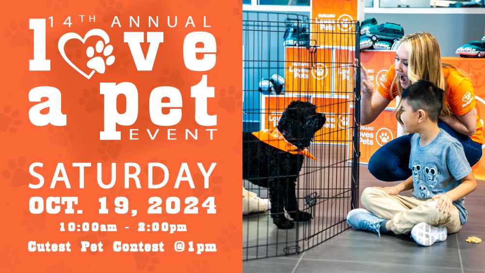 Long Subaru 14th annual Love-A-Pet Event 