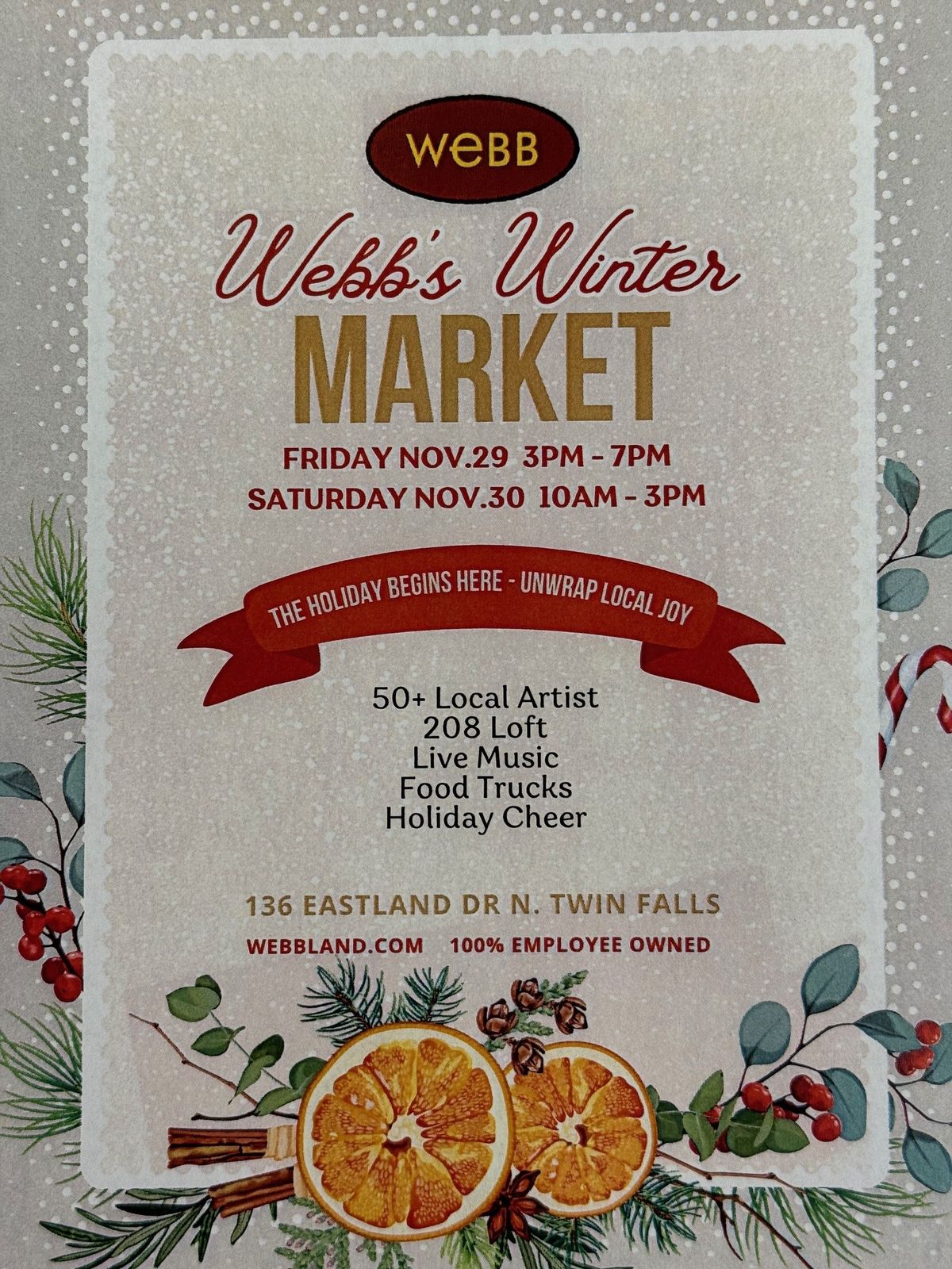 Webb's Winter Market