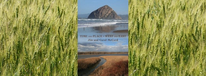 Jim and Carol McCord sign "Time and Place - West and East"