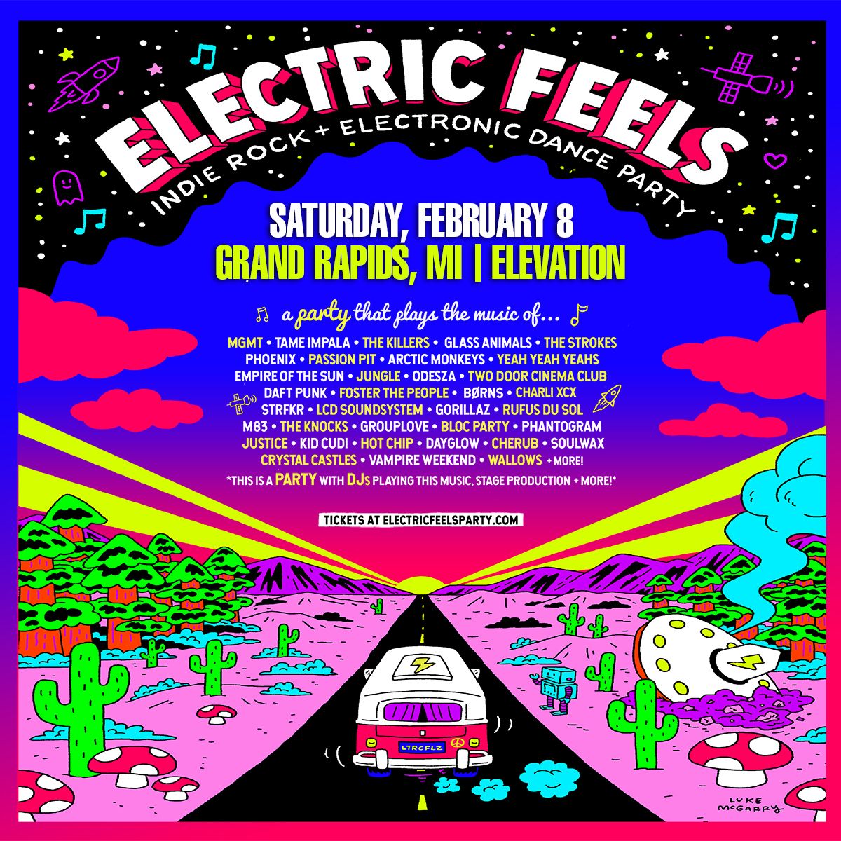 Electric Feels at The Intersection - Elevation