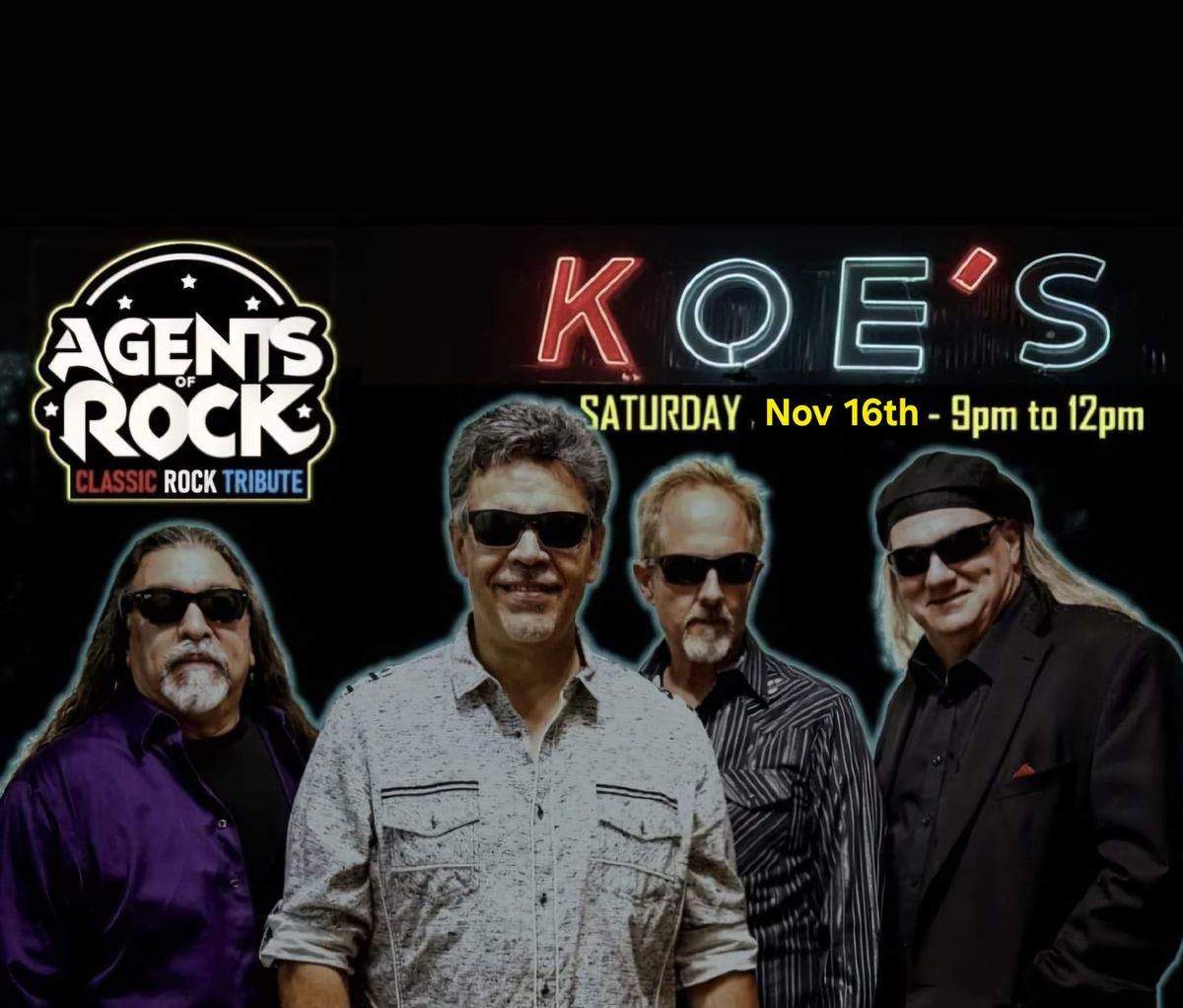 AGENTs of Rock @ KOEs Whiskey & Tap House