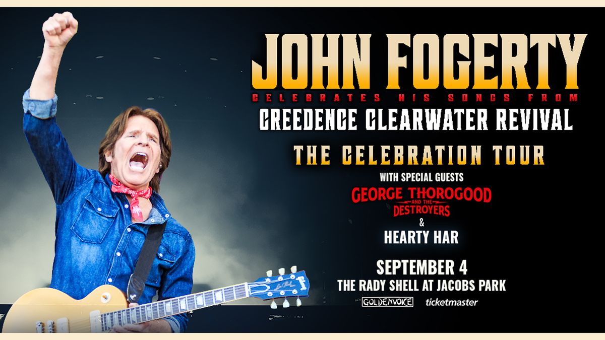 John Fogerty: The Celebration Tour ... with George Thorogood and The Destroyers plus Hearty Har!