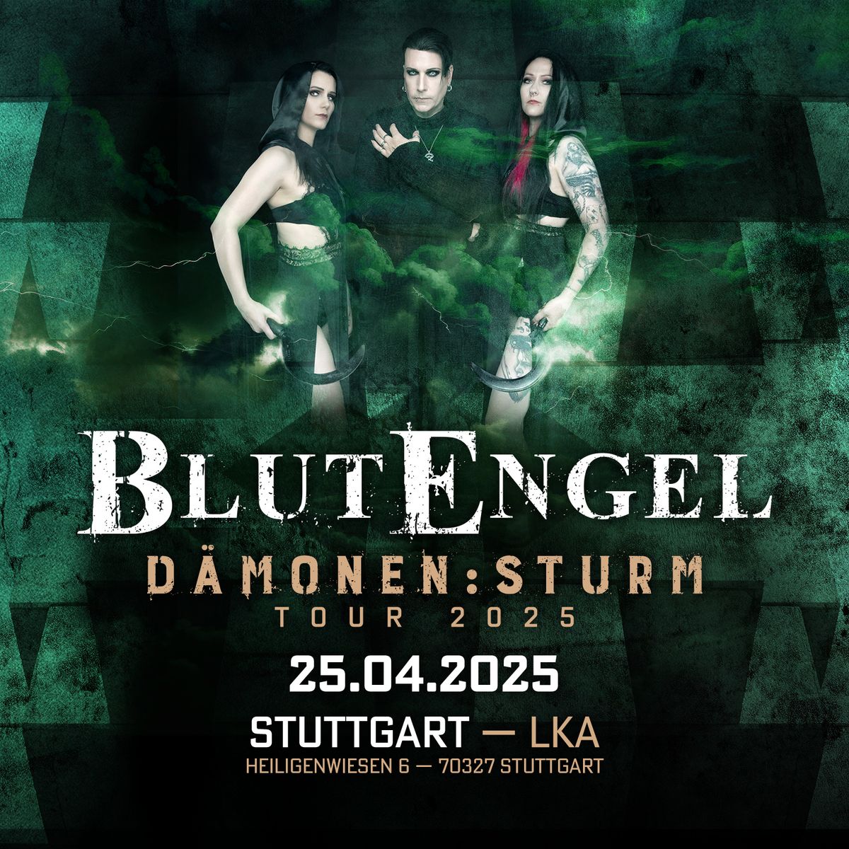 Blutengel - D\u00c4MONEN:STURM Tour - Stuttgart