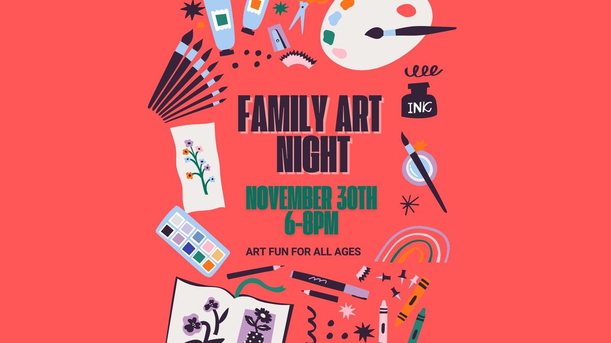 November Family Art Night