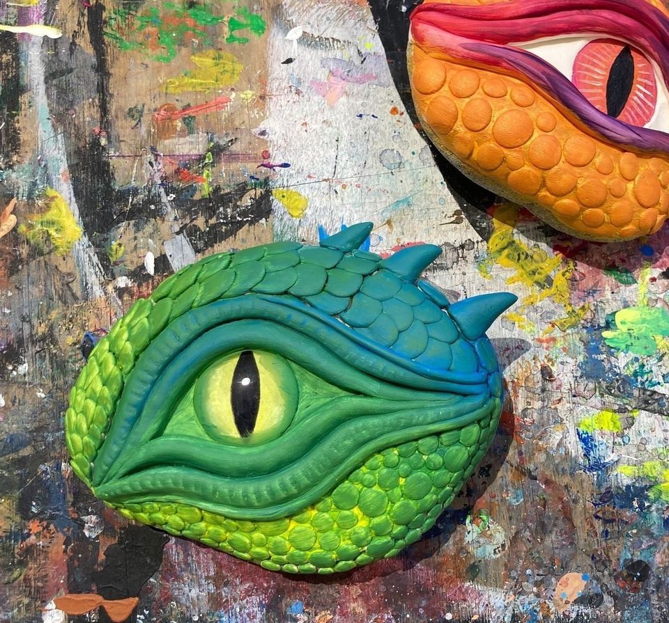 Dragon Mania!, Paint 'n' Sip Studio, Christchurch, 2 October 2022