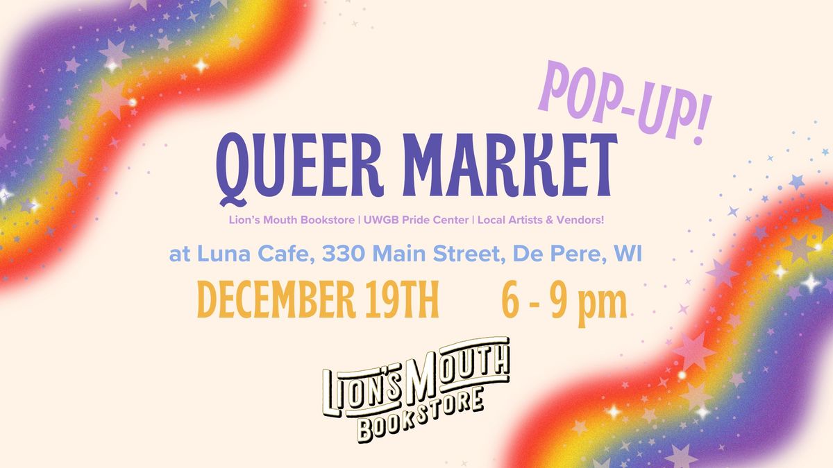 Queer Market Pop-Up at Luna Cafe