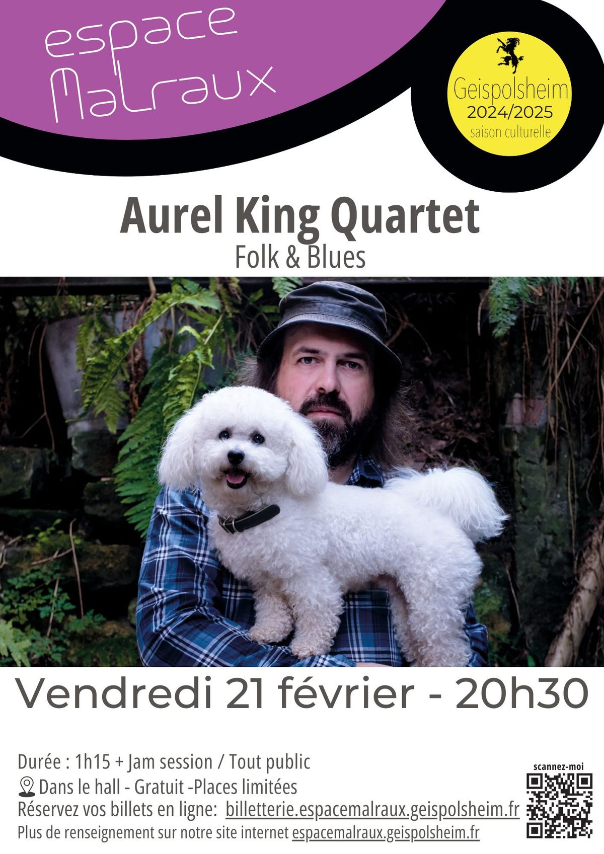 Aurel King Quarte + jam session