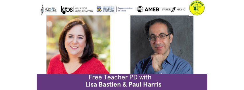 Free Teacher Professional Development with Lisa Bastien & Paul Harris (Perth, WA)
